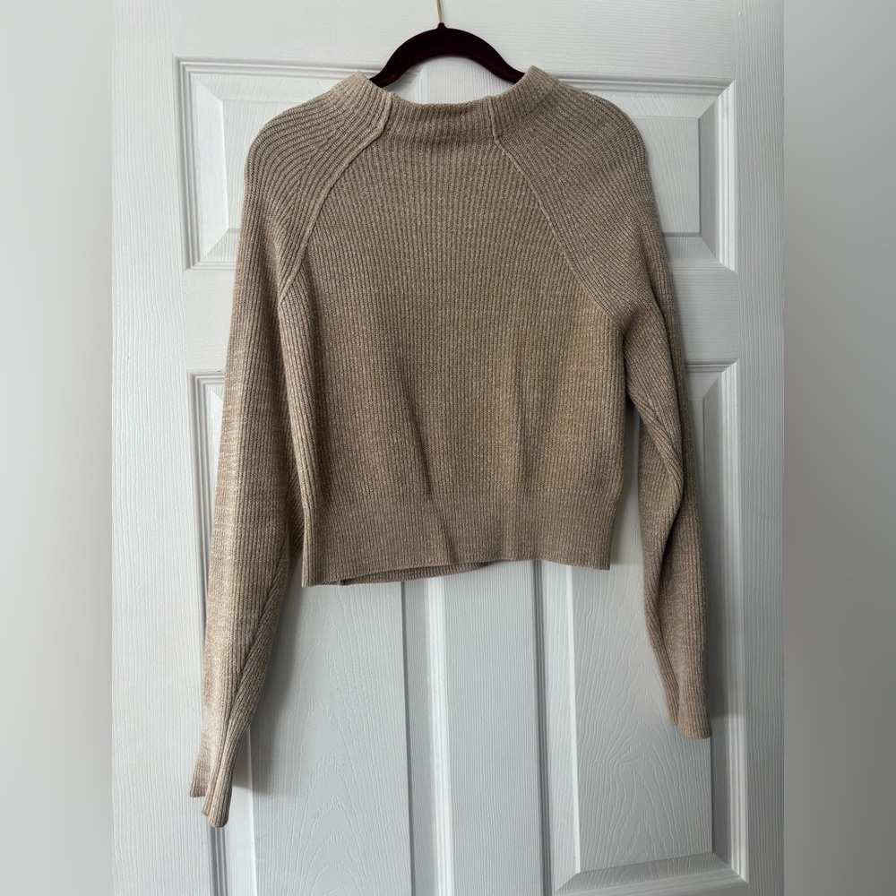 Free People Mock Neck Sweater
